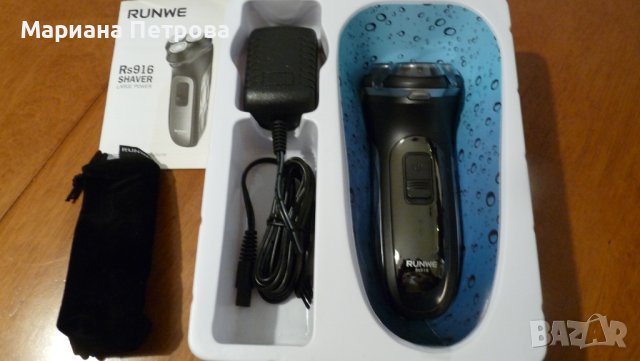 Самобръсначка RUNWE ELECTRIC SHAVER, снимка 3 - Електрически самобръсначки - 43180885