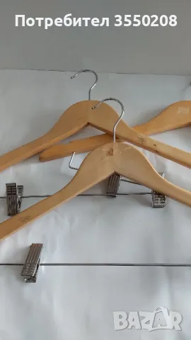 Дървени закачалки за дрехи, снимка 4 - Други - 48677979