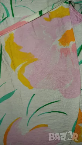 Рокля с цветя 38/М, снимка 8 - Рокли - 49782387