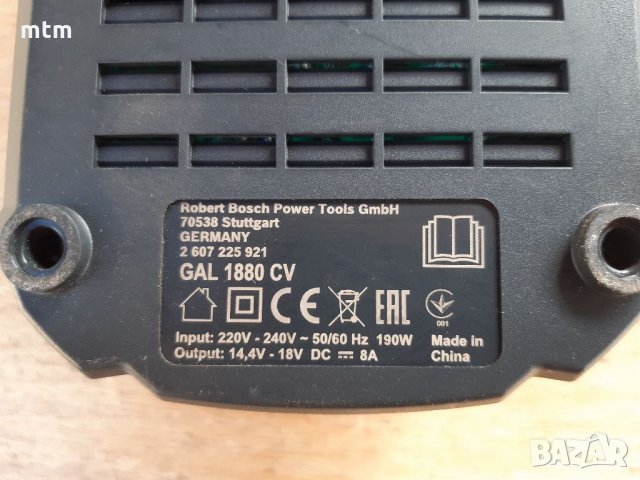 Зарядно bosch , снимка 2 - Винтоверти - 35572466