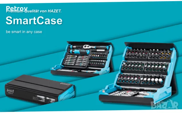 HAZET - Smart Case 2200SC-32 - MADE IN GERMANY - ПРОФЕСИОНАЛЕН ВИСОКОКАЧЕСТВЕН Комплект Битове !!!!!, снимка 8 - Винтоверти - 47399925