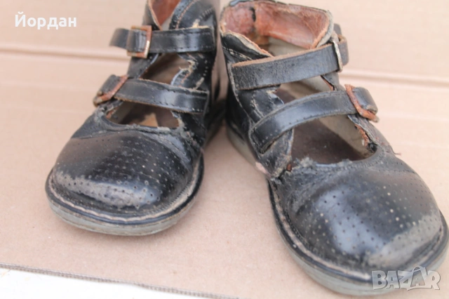 Детски обувки 1930-1940 та година, снимка 2 - Колекции - 53444999