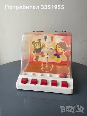 Стара игра Баскетбол за двама, снимка 4 - Антикварни и старинни предмети - 49958583