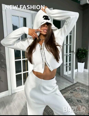 Дамски Комплект - Плетиво ✨ Chanel , снимка 2 - Комплекти - 52318942