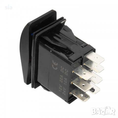 КОПЧЕ за Лебедка, БУТОН, ЗА ВГРАЖДАНЕ, САМОВЪЗВРАТЕН, ЗА ЛЕБЕДКА, МАКАРА, ПОВДИГАЧ, 12V - 24V, НАД, снимка 2 - Аксесоари и консумативи - 39276958