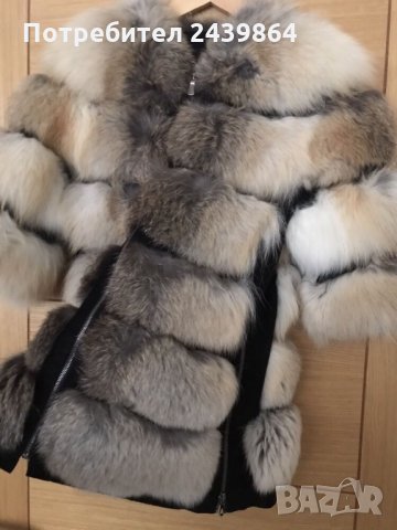 Жилетка ARMANI, кожени якета, пончо, пълто ест. косъм! Топлина през зимата, снимка 2 - Палта, манта - 26716365