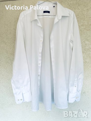 Луксозна бяла  риза SARAR , снимка 8 - Ризи - 40321507
