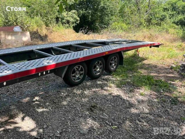 джанти с гуми за платформа, ремарке , снимка 3 - Гуми и джанти - 50575827