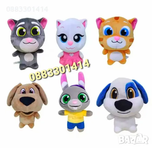 Котаракът Том Плюшен или Музикален , снимка 2 - Плюшени играчки - 49802049