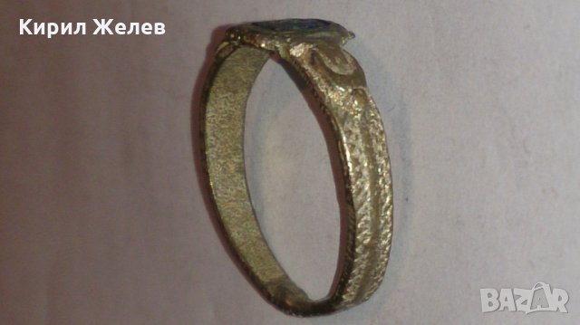 Старинен пръстен сачан ръчна изработка -59801, снимка 3 - Пръстени - 28937940