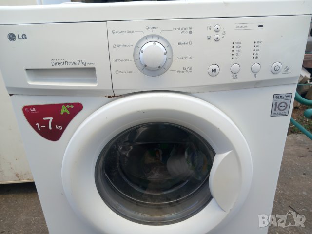 Продавам преден панел с платка за пералня LG F1088QD, снимка 5 - Перални - 44094132