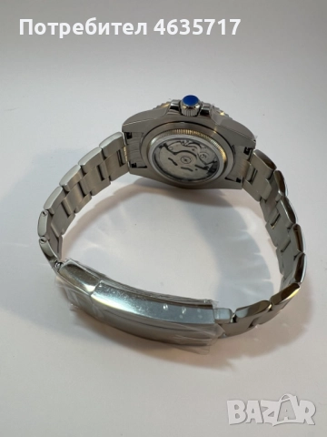 Нов часовник Seiko Yacht-Master Silver (custom mod), снимка 5 - Мъжки - 52825634