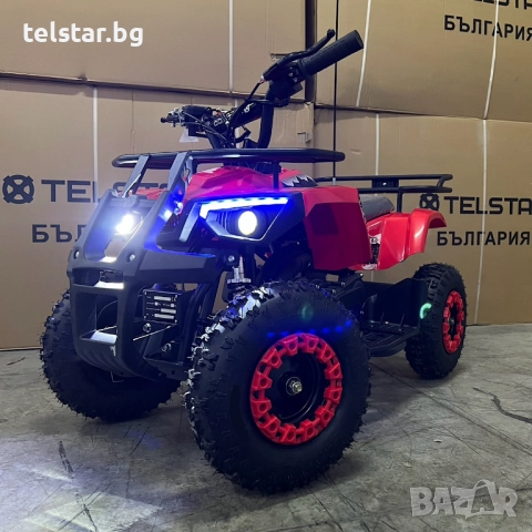  Детско ATV 49сс модел HUNTER с електрически стартер + предни LED фарове с три режима 