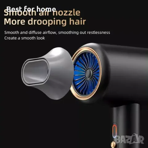 Професионален сешоар STL-8108PRO с дифузер и концентратор, снимка 4 - Сешоари - 49044071