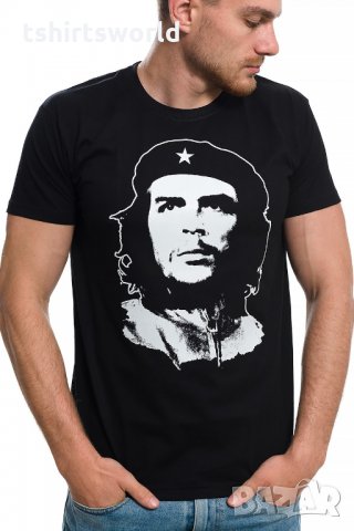 Нова мъжка тениска с дигитален печат Че Гевара, портрет, снимка 1 - Тениски - 29032119