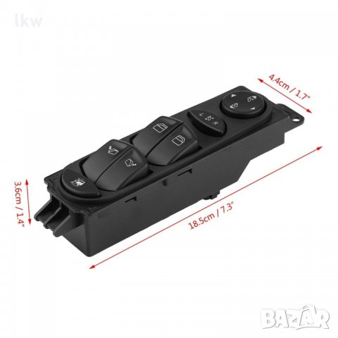 Ключ ел стъкла преден за MERCEDES VITO / VIANO / V-CLASS 2003 -2010 Шофьорска страна, снимка 4 - Части - 28143711