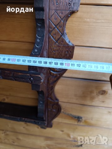 Ретро рафт за стена , снимка 8 - Антикварни и старинни предмети - 43526075