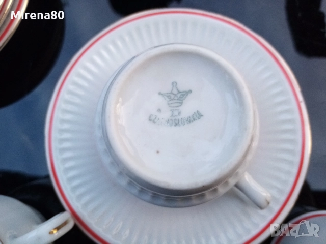 5 винтидж сета за кафе - Чехословакия !, снимка 5 - Сервизи - 52282094