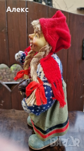 Bebe Norway Paul Bonner– Колекционерски Винтидж Коледен гном!, снимка 2 - Колекции - 52435655