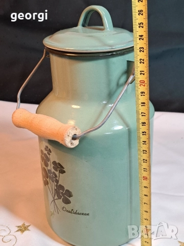 метален емайлиран съд за мляко 2 литра 29/3, снимка 4 - Аксесоари за кухня - 52430393