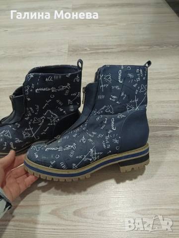 Дамски боти, снимка 2 - Дамски боти - 53445232