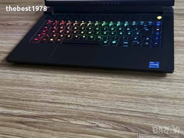 Alienware M15 R7`i7-12700H/RTX 3080Ti-16GB/512GB SSD/16GB DDR5/165Hz, снимка 3 - Лаптопи за игри - 53609034
