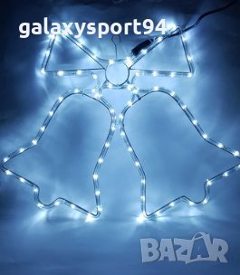 LED Коледна Бяла Звезда 2022 Коледа Лед Светлина За външен/вътр монтаж Енергоспестяващи, снимка 4 - Лед осветление - 38580590