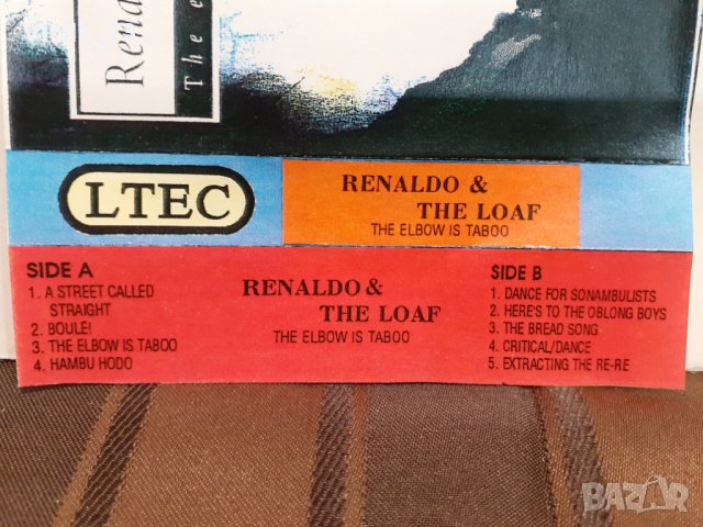 Renaldo & The Loaf ‎– The Elbow Is Taboo & Elbonus, снимка 4 - Аудио касети - 32295313