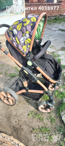 Децка количка нормални следи от употреба доста е запазена , снимка 3 - Детски колички - 44884470