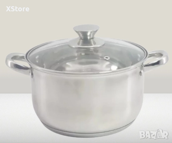 Тенджера Rosberg, 16/18/20/22/24/26 см, Неръждаема стомана, снимка 2 - Съдове за готвене - 52507521