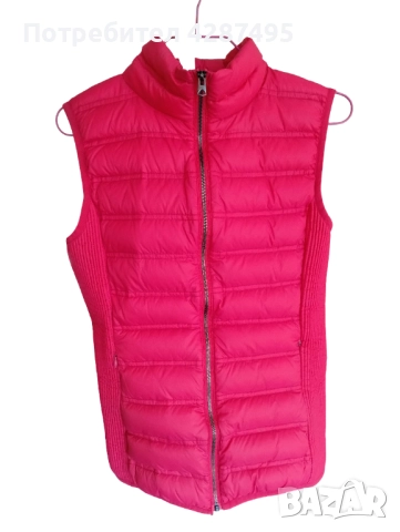 BENETTON яке - елек с гъши пух, снимка 2 - Якета - 52133586