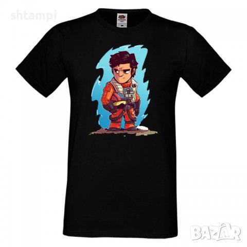 Мъжка тениска Star Wars Po Star Wars Игра,Изненада,Подарък,Геймър, , снимка 3 - Тениски - 36809693