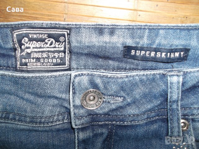 Дънки SUPERDRY   дамски,Л-ХЛ, снимка 4 - Дънки - 26794460