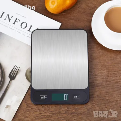 Професионална кухненска везна електронна до 5 кг за кафе храна кухня, снимка 8 - Други - 48389053