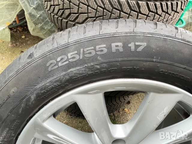 2 гуми Continental Conti Premium Contact 225/55 17, снимка 7 - Гуми и джанти - 52305188