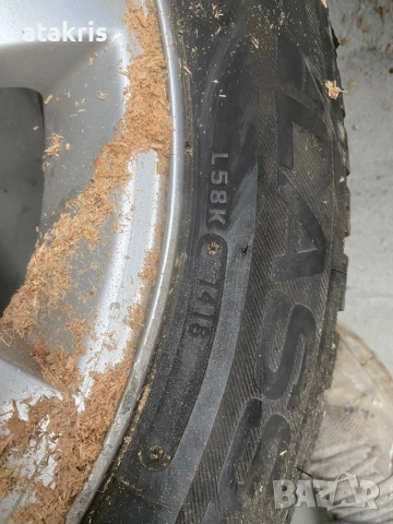 Зимни гуми с джанти ET47 БМВ 5х120 16”, снимка 4 - Гуми и джанти - 52024743