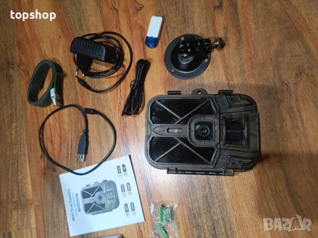 Ловна камера Findn Wifi 940 Pro 4K 30MP с приложение, изпращане на изображения към мобилна камера..., снимка 7 - IP камери - 51615200