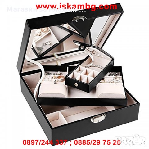 Луксозна кутия за бижута - код 1755, снимка 2 - Подаръци за жени - 26931490