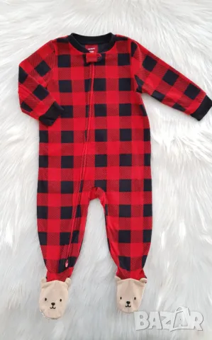 Коледен ромпър Carter's  12-18 месеца, снимка 3 - Бебешки гащеризони - 47672540