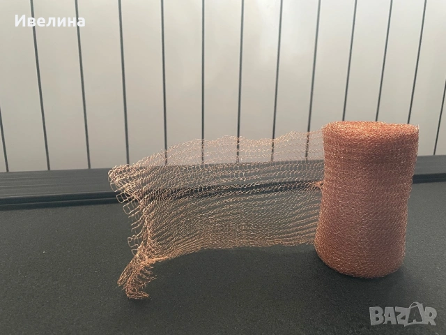 Медна мрежа за борба с вредители, снимка 3 - Огради и мрежи - 53108123