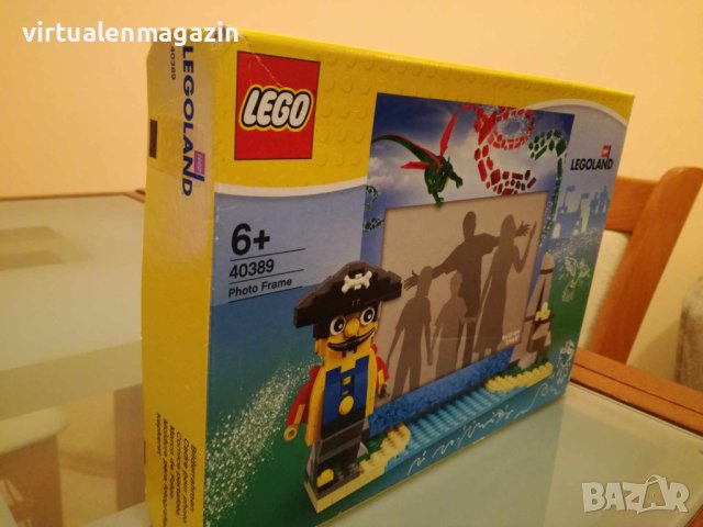Лего пирати фото рамка - Lego PF40389 - Photo Frame Legoland Pirate, снимка 4 - Конструктори - 43586858