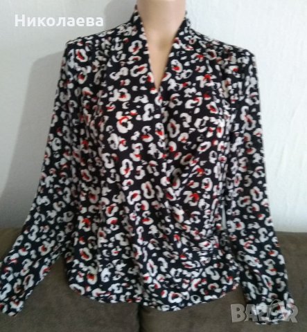 Блуза с прихлупване-AWARE by WERO MODA,M