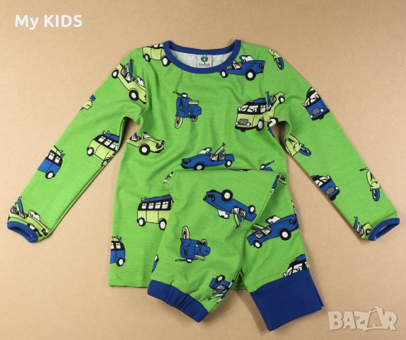 детска пижама комплект Smafolk 92 2-3 98 3-4 104 4-5 110 5-6 116 6-7 122 7-8