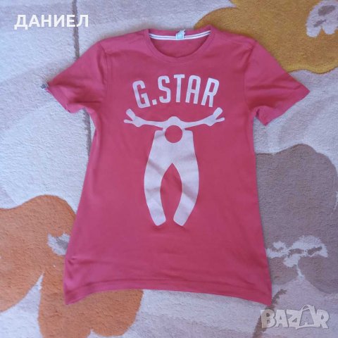 Оригинална Мъжка тениска G-Star Raw раэмер М, снимка 1 - Тениски - 28596449