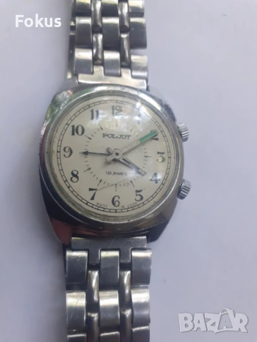 Мъжки механичен часовник Полет - звънец, снимка 2 - Антикварни и старинни предмети - 53278711