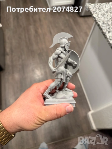 Фигурка Spartan / Спартански войн статуетка, снимка 3 - Статуетки - 53280034