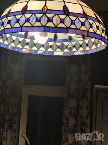 Полилей тип Тифани., снимка 12 - Лампи за таван - 51939204