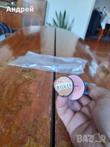 Стара фолклорна фигурка Бга Балкан с масло Българска роза, снимка 5 - Колекции - 43674479