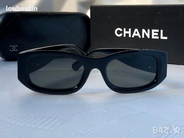 Дамски слънчеви очила елипса овални черно и бяло, снимка 8 - Слънчеви и диоптрични очила - 51703531