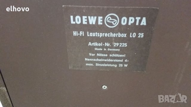 Тонколони Loewe Opta Lo25, снимка 2 - Тонколони - 27115103
